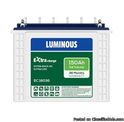 Luminous Inverter Battery Online in Delhi