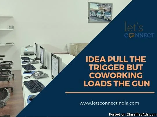 Shared workspace  Shared office space for rent in Noida