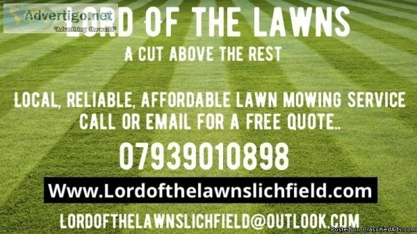 Lord Of The Lawns Lichfield Lawn Mowing Service