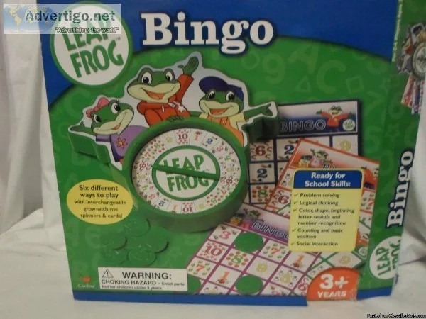 LEAP FROG BINGO