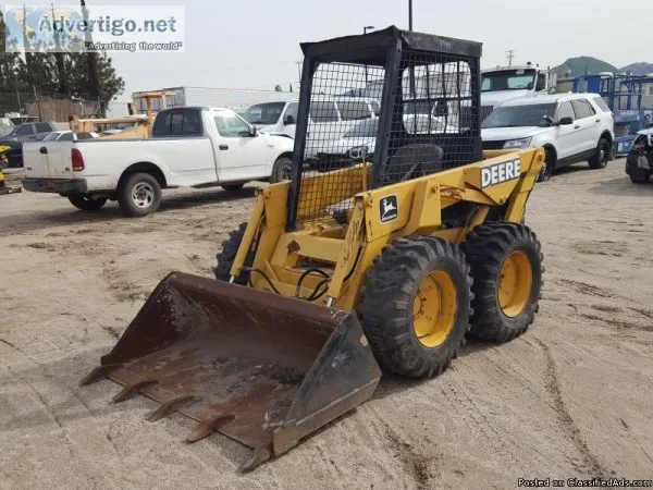 JOHN DEERE SKIDSTEER gp bucket canopy