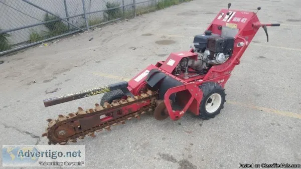 2006 BARRETO 1324D WALK BEHIND TRENCHER