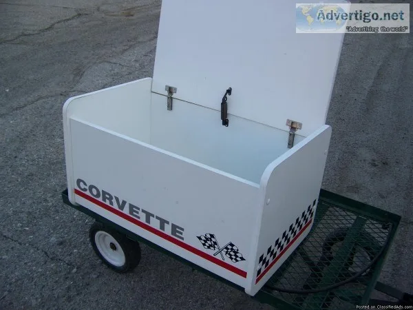 TOY BOX CORVETTE STORAGE BIN