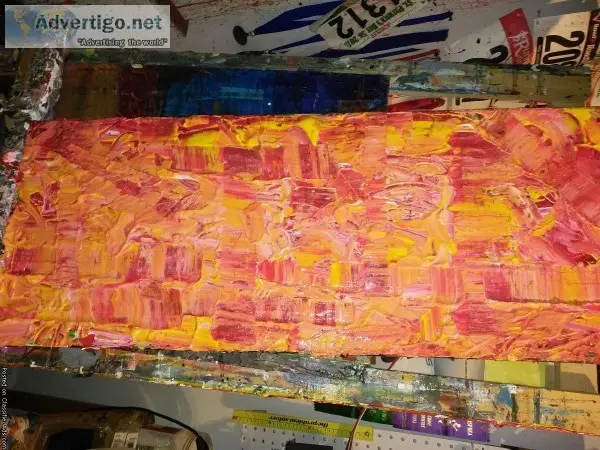 Entire original abstract art collection for sale or individually