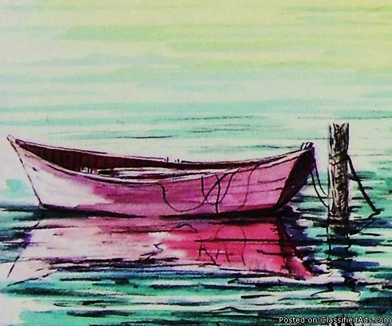 RED BOAT by Jon Haber