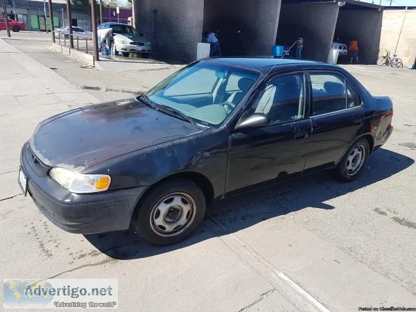 2000 TOYOTA COROLLA