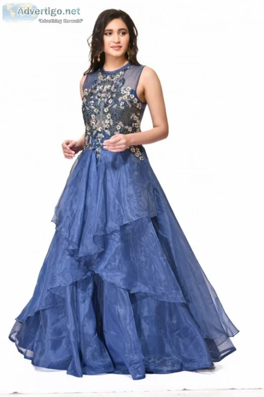 Indo western gown collection