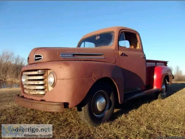 1949 Ford F100 half ton Runs and Drives want to buy it &nbsp