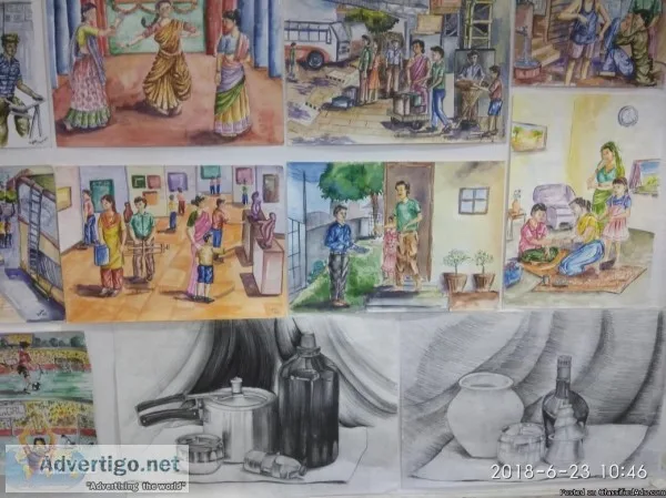 Acrylic Painting Classes in Vaishali