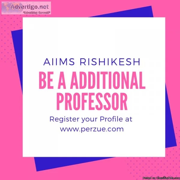 Job Vacancy in AIIMS Rishikesh