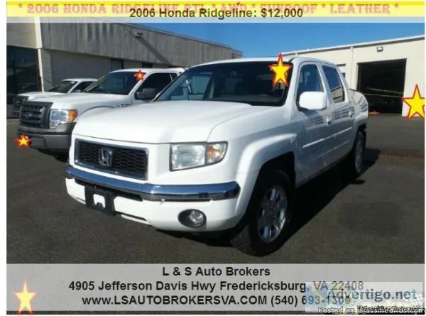 2006 HONDA RIDGELINE AWD RT