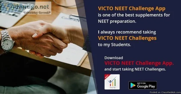 VICTO NEET challenge app