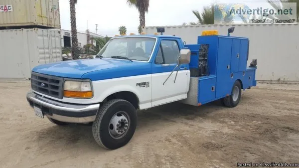 1997 FORD F450 SUPER DUTY SERVICE TRUCK