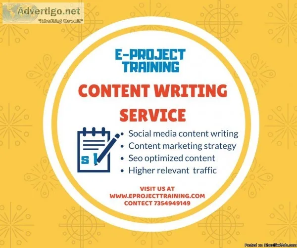 Content Editor and Writer Requirement