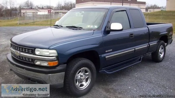 2003 Chevrolet Silverado 1500 Blue Pickup