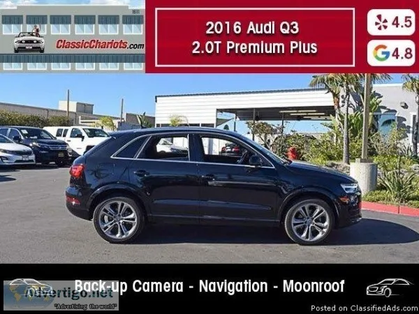 USED 2016 Audi Q3 2.0T Premium Plus for sale in San Diego 18417