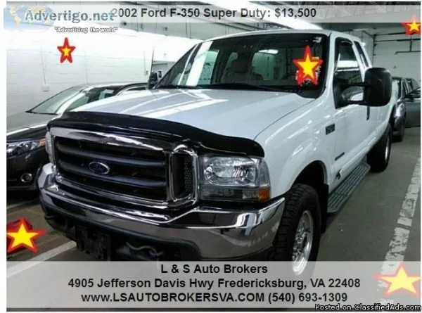 2002 FORD F-350 SUPER DUTY 4DR SUPERCABLARIAT