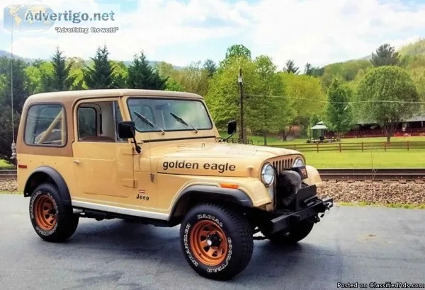1978 Jeep CJ7 Golden Eagle
