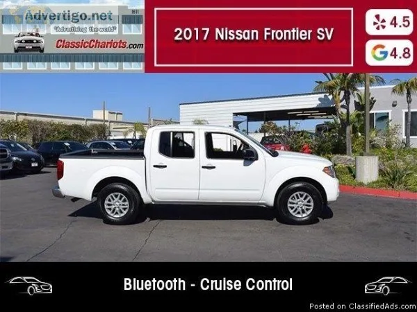 USED 2017 Nissan Frontier SV for sale in San Diego 18439R