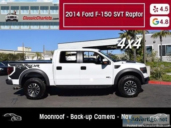 USED 2014 Ford F-150 SVT Raptor for sale in San Diego 18392