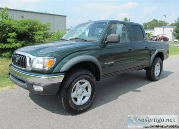 2002 Toyota Tacoma Green Truck Pickup