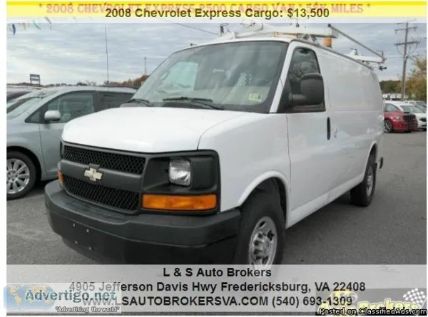 2008 CHEVROLET EXPRESS CARO 2500