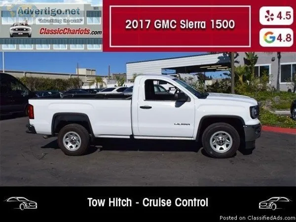 USED 2017 GMC Sierra 1500 for sale in San Diego 18446R