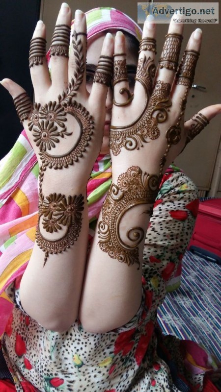 Book wedding mehendi artist in delhi