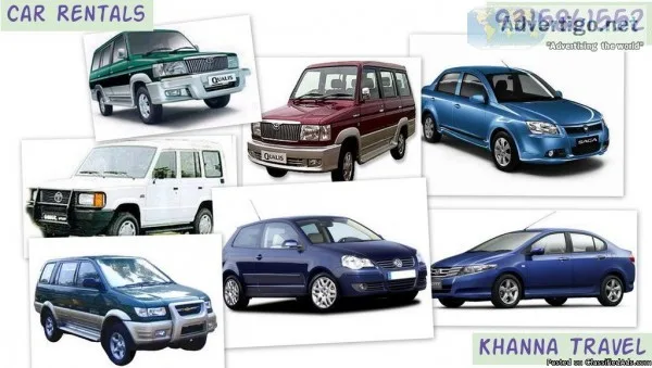 Cheap Car Rentals in DelhiNCR  Khanna Travel