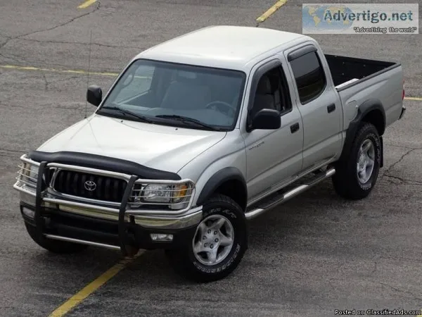 2002 Toyota Tacoma Silver Pickup Truck