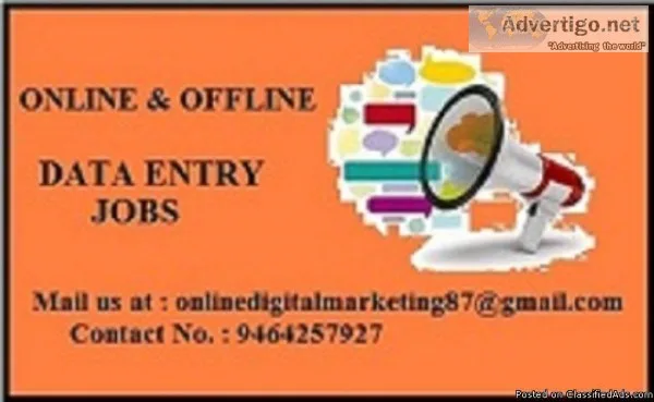 Home Based part time online jobs.