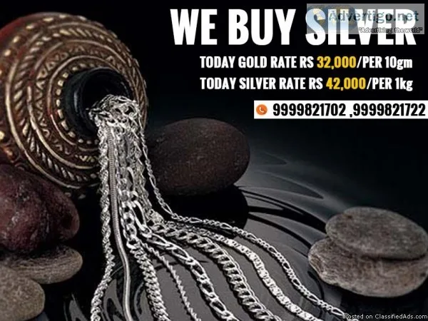 Authentic Silver Buyers in Delhi NCR