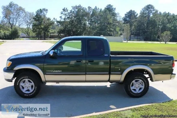 2002 Toyota Tundra Green Pickup