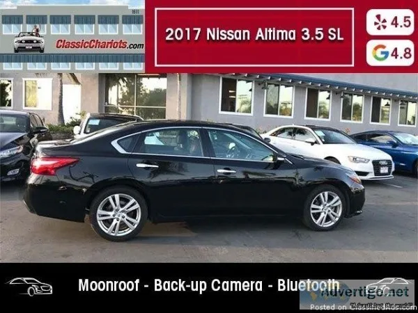 USED 2017 Nissan Altima 3.5 SL for sale in San Diego 18230R