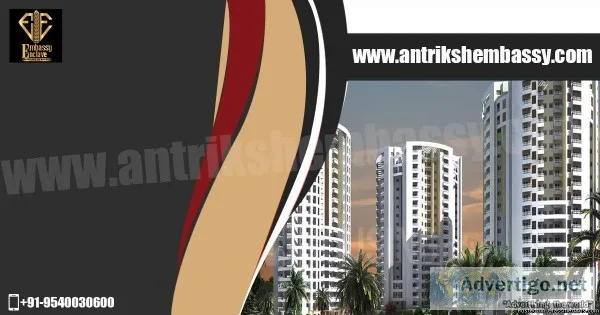 Get 4BHK Flat in Antriksh Embassy
