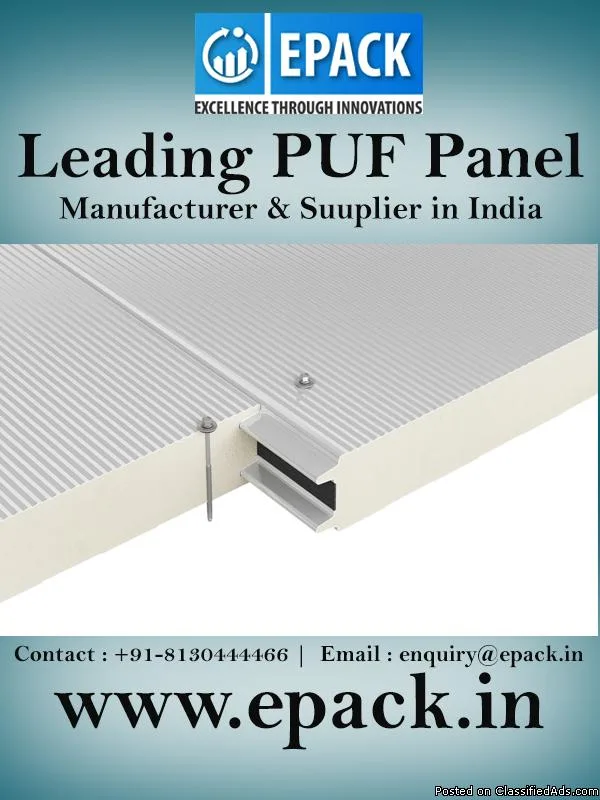 Leading PUF Panel Manufacturers in India