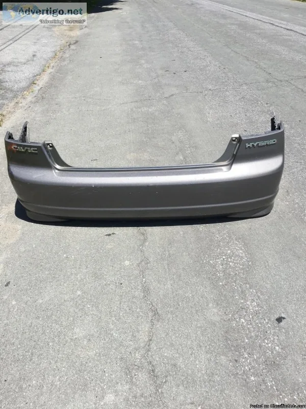 Rear bumper