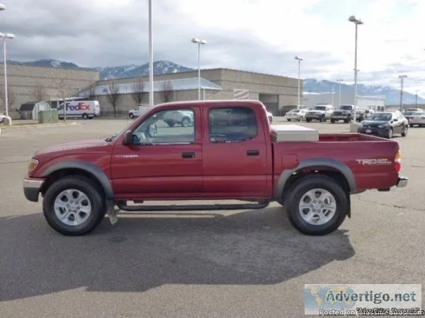 2002 Toyota Tacoma Red Truck Pickup
