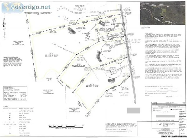 20 Acre Land Lot w Survey Agriculture and Building