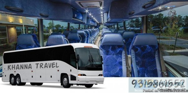 Cheap Bus Rentals in DelhiNCR  Khanna Travel