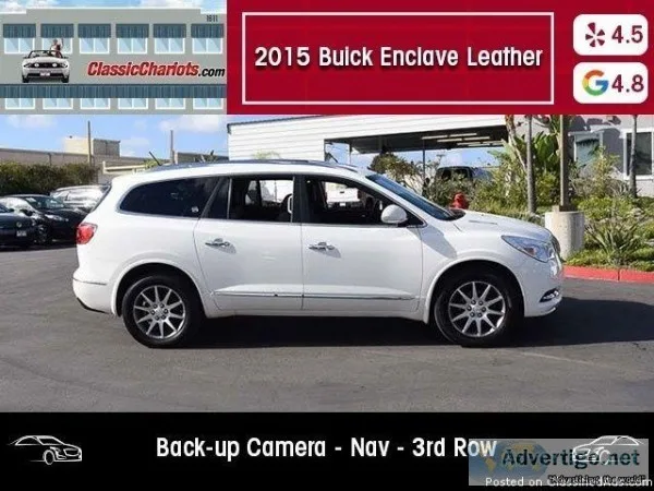 USED 2015 Buick Enclave Leather for sale in San Diego 18355