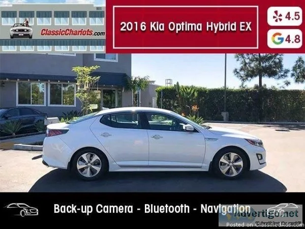 USED 2016 Kia Optima Hybrid EX for sale in San Diego 18155