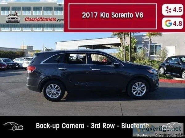 USED 2017 Kia Sorento LX V6 for sale in San Diego 18348R