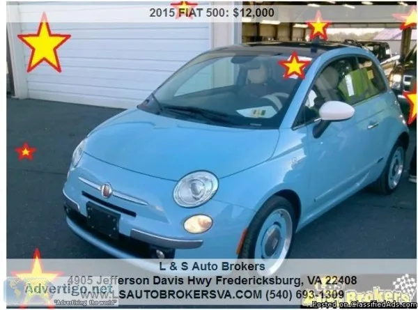 2015 Fiat 500 &quot1957 EDITION&quot