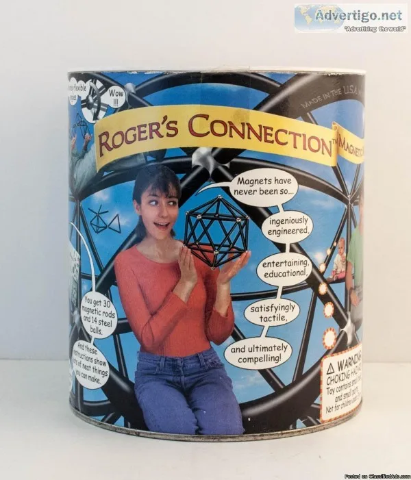 Roger s Connection Magnetic Building Set - 10 each