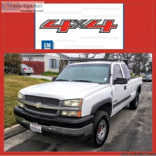 2007 Chevy Silverado Truck 2500HD 4x4