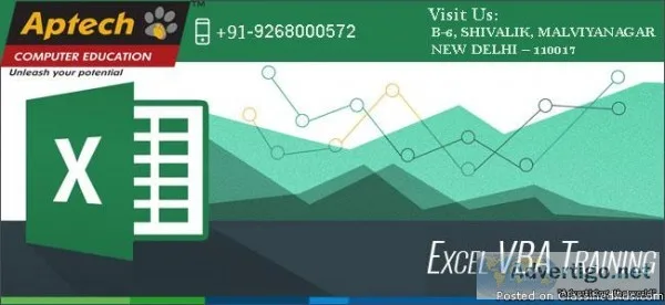 VBA and Macro CoursesAptech Malviya Nagar
