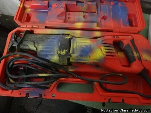 MILWAUKEE 6538-21 SUPER SAWZALL RECIPROCATING SAW 15AMP