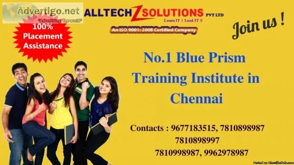 Best Blue Prism Training Institute in Chennai