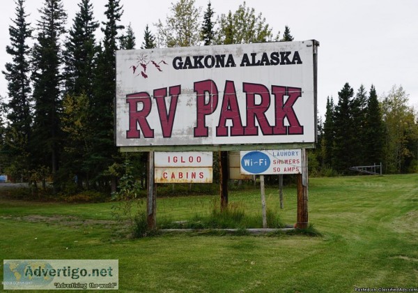 RV PARK FOR SALE IN GAKONA